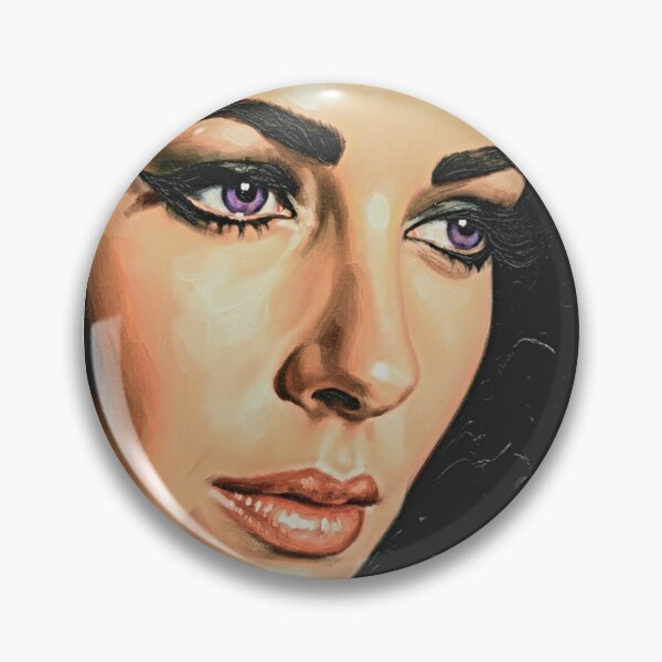 Item preview, Violet Gaze: Elizabeth Taylor Iconic Hollywood Portrait designed and sold by Art's Diner.