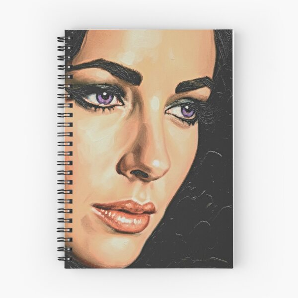 Item preview, Violet Gaze: Elizabeth Taylor Iconic Hollywood Portrait designed and sold by Art's Diner.