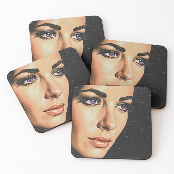 Item preview, Violet Gaze: Elizabeth Taylor Iconic Hollywood Portrait designed and sold by Art's Diner.