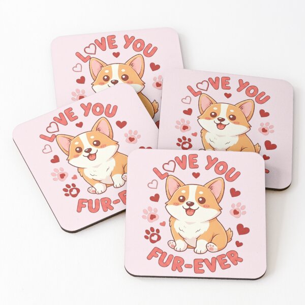 Item preview, Valentine's Day Puppy Corgi designed and sold by FloreDreamStudio.