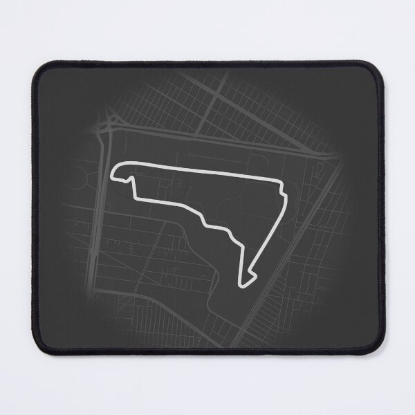 Item preview, Mexico City Race Circuit Map Poster Minimalist Motorsport Art designed and sold by shopcanva.