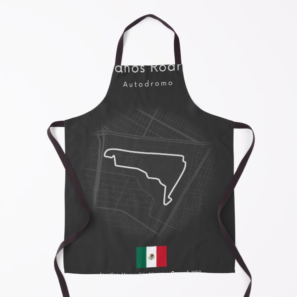Item preview, Mexico City Race Circuit Map Poster Minimalist Motorsport Art designed and sold by shopcanva.