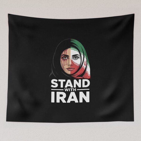 Item preview, Stand With Iran - Covered Hair designed and sold by Peter Stawicki.