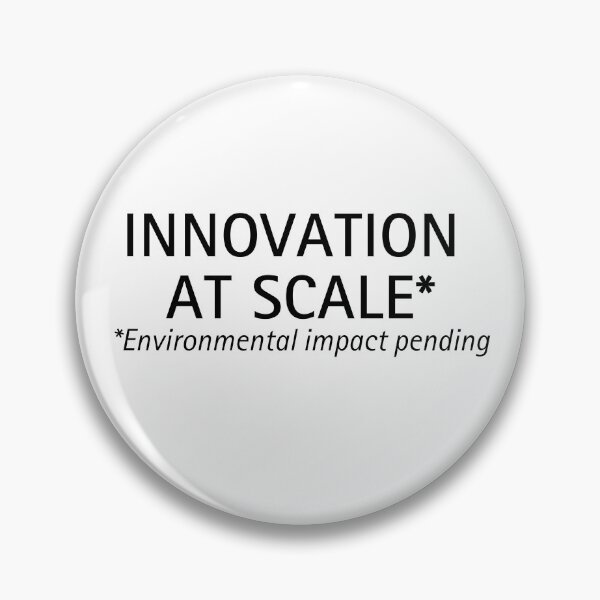 Item preview, Innovation at Scale* | Corporate Satire designed and sold by ContextPending.