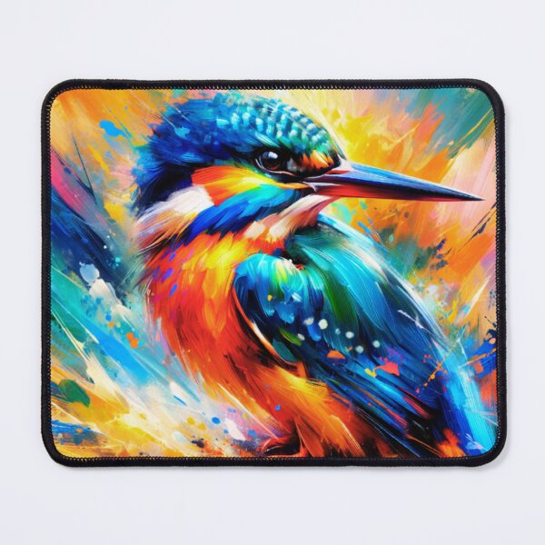Item preview, Kingfisher Acrylic Art designed and sold by TheAnimalZ00.