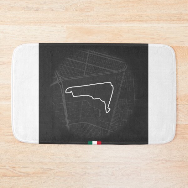 Item preview, Mexico City Circuit Map Minimalist Race Track Poster designed and sold by shopcanva.