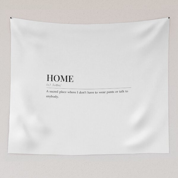 Item preview, Home Definition Minimalist Introvert Dictionary designed and sold by AVO-SOURCE.