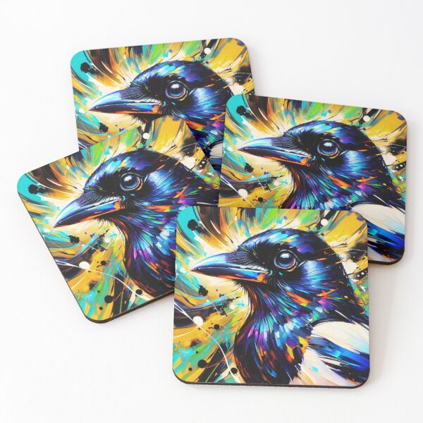 Item preview, Magpie Acrylic Art  designed and sold by TheAnimalZ00.
