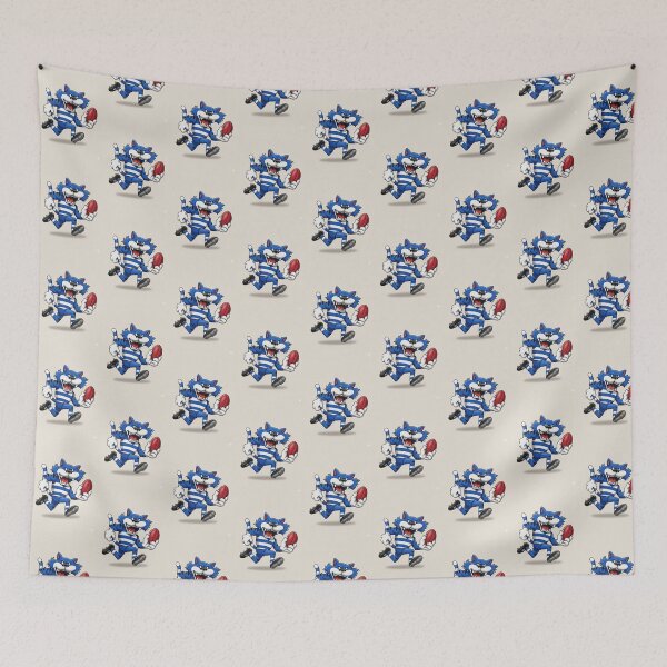 Item preview, AFL 1990's Vintage Mascot Geelong Cats designed and sold by Luke Foran Sports Art.