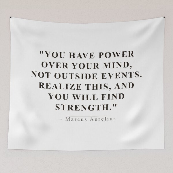 Item preview, Stoic Quote designed and sold by WhySanks.