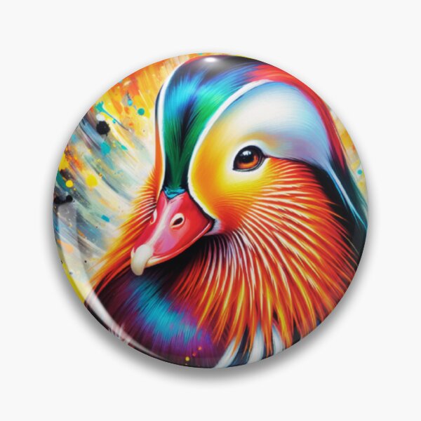 Item preview, Mandarin Duck Acrylic Art  designed and sold by TheAnimalZ00.
