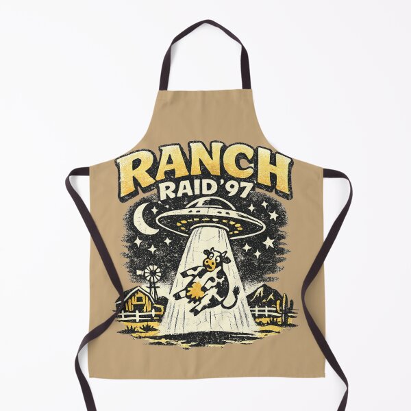 Item preview, Ranch Raid ’97 UFO Cow Abduction Vintage 90s Retro T-Shirt designed and sold by JonelCrafts.