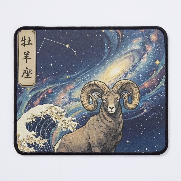 Item preview, Aries 牡羊座 Ukiyo-e Torrent of Stars designed and sold by Cosmic-Vault.