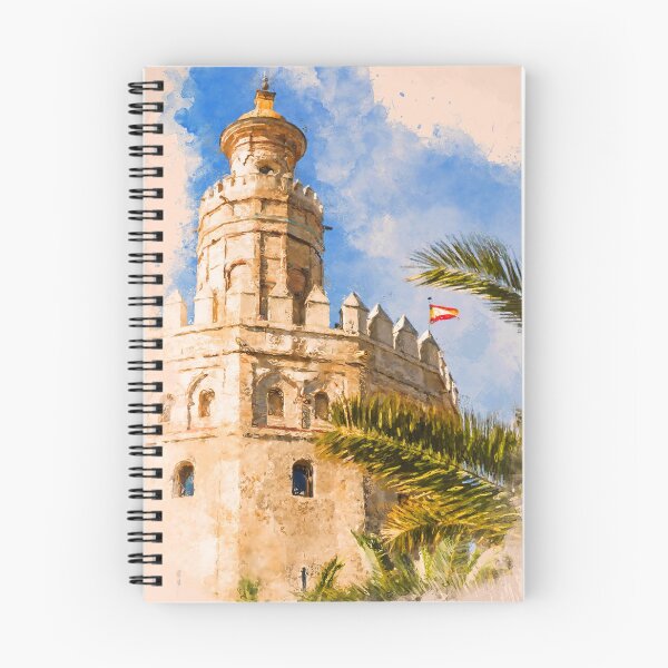 Item preview, Seville, Torre del Oro designed and sold by AM FineArtPrints.