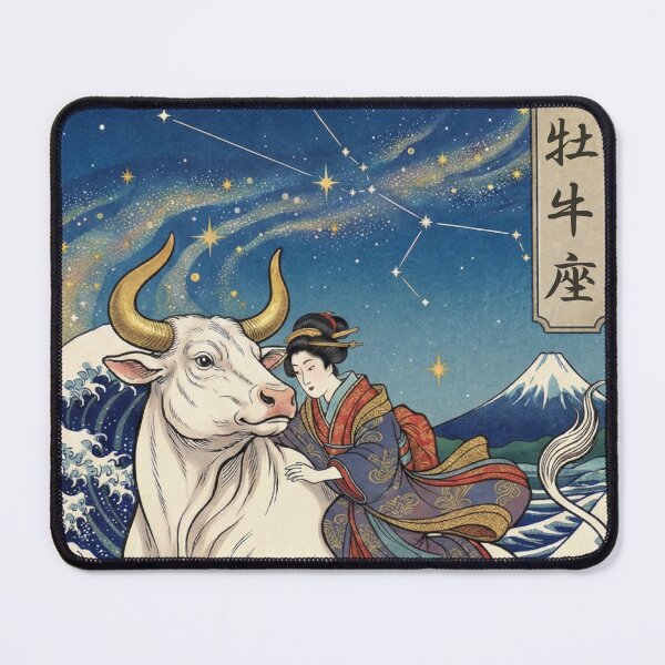 Item preview, Taurus 牡牛座 Ukiyo-e Cosmic Guardian designed and sold by Cosmic-Vault.
