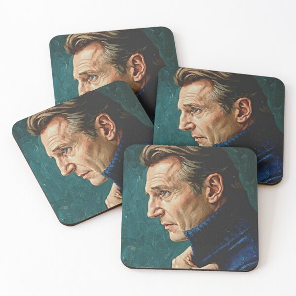Item preview, Quiet Intensity: Liam Neeson Profile designed and sold by Art's Diner.