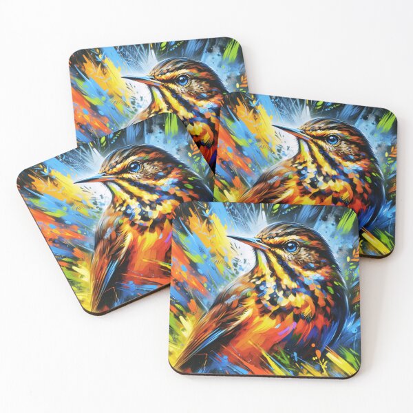 Item preview, Nightingale Acrylic Art  designed and sold by TheAnimalZ00.