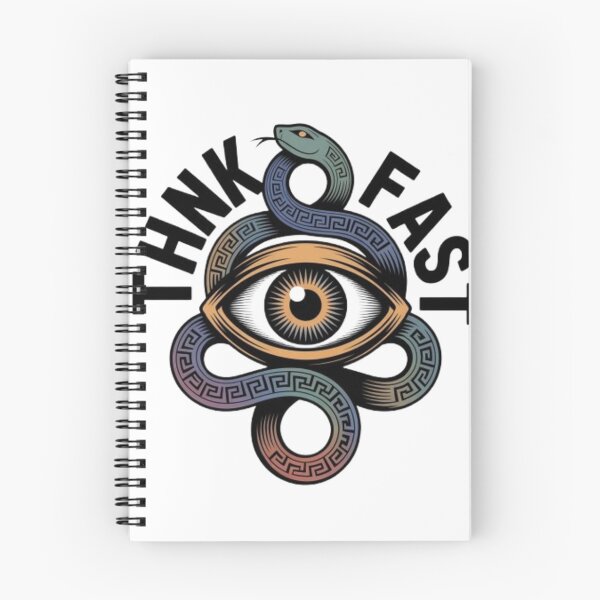 Item preview, Think Fast Mystic Eye and Serpent Design designed and sold by NewUSShop.