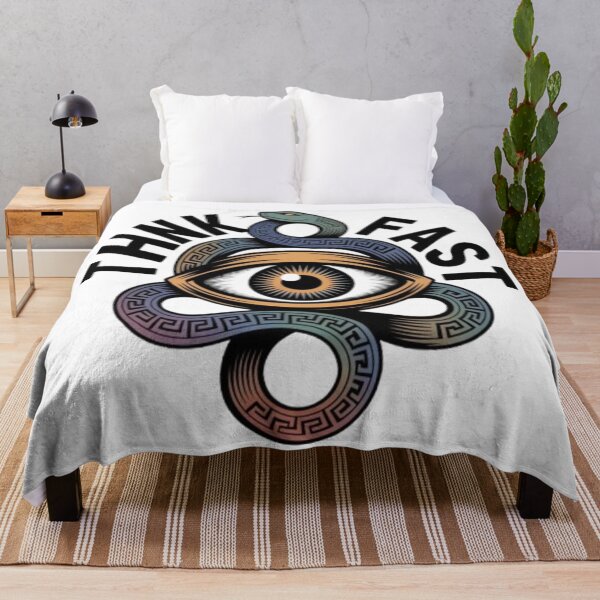 Item preview, Think Fast Mystic Eye and Serpent Design designed and sold by NewUSShop.