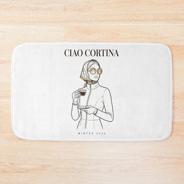 Item preview, Ciao Cortina Winter 2026 Olympics - Italian Ski Fashion Gift designed and sold by Luminari Creations.