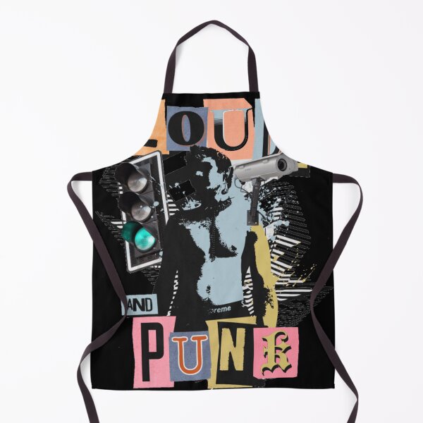 Item preview, Loud Proud and Punk Collage Art - Edgy Punk Rock Streetwear designed and sold by GenZFashion000.