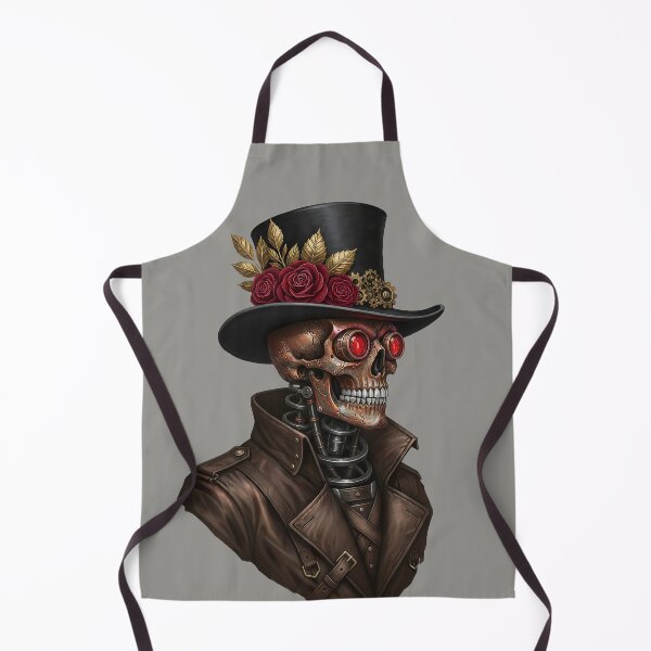 Item preview, Dark Gothic Steampunk Mechanical Portrait designed and sold by The Visual Syllabus.