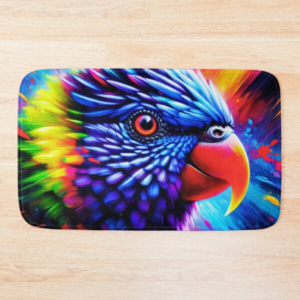 Item preview, Rainbow Lorikeet Acrylic Art  designed and sold by TheAnimalZ00.