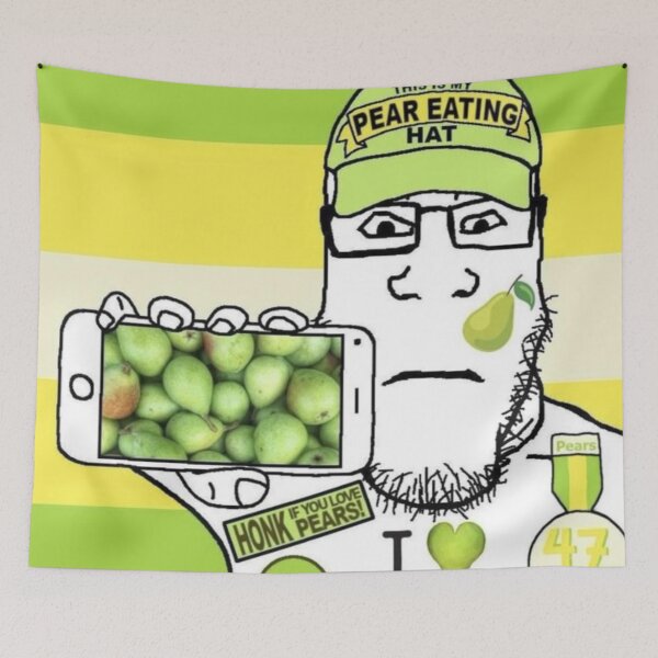 Item preview, Pearjack Wojack  designed and sold by Pedro  Fart Faced McGee.