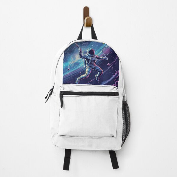 Item preview, Astronaut Playing Tennis Space Fan designed and sold by fancy-to-shop.