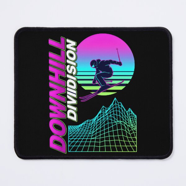 Item preview, Downhill Division Retro 80s Vaporwave - Milano Cortina 2026 Gift designed and sold by Luminari Creations.