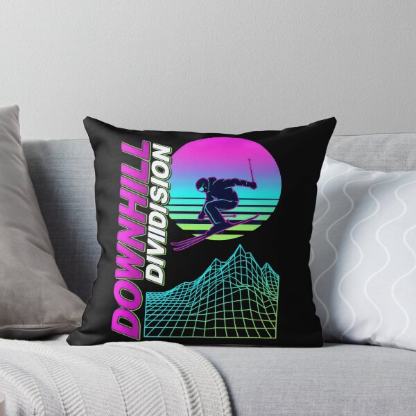 Item preview, Downhill Division Retro 80s Vaporwave - Milano Cortina 2026 Gift designed and sold by Luminari Creations.