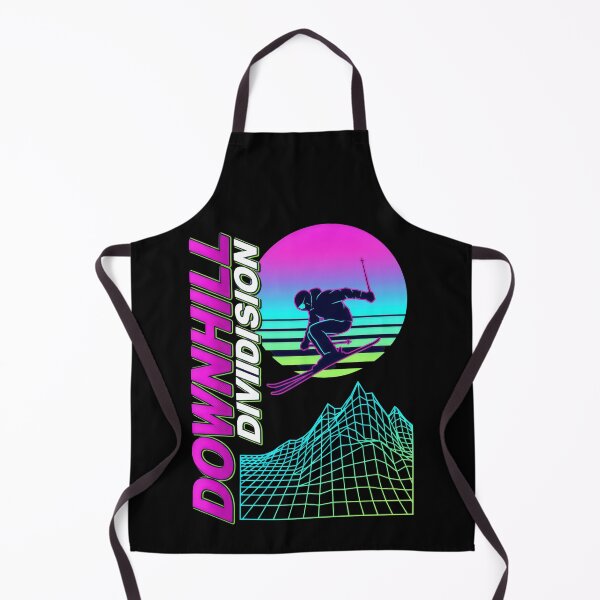 Item preview, Downhill Division Retro 80s Vaporwave - Milano Cortina 2026 Gift designed and sold by Luminari Creations.
