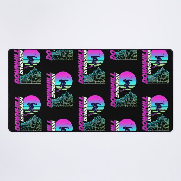 Item preview, Downhill Division Retro 80s Vaporwave - Milano Cortina 2026 Gift designed and sold by Luminari Creations.