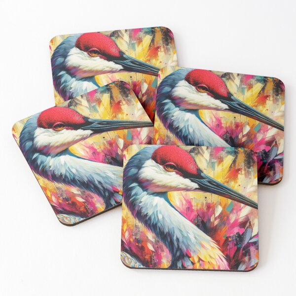 Item preview, Sandhill Crane Acrylic Art  designed and sold by TheAnimalZ00.
