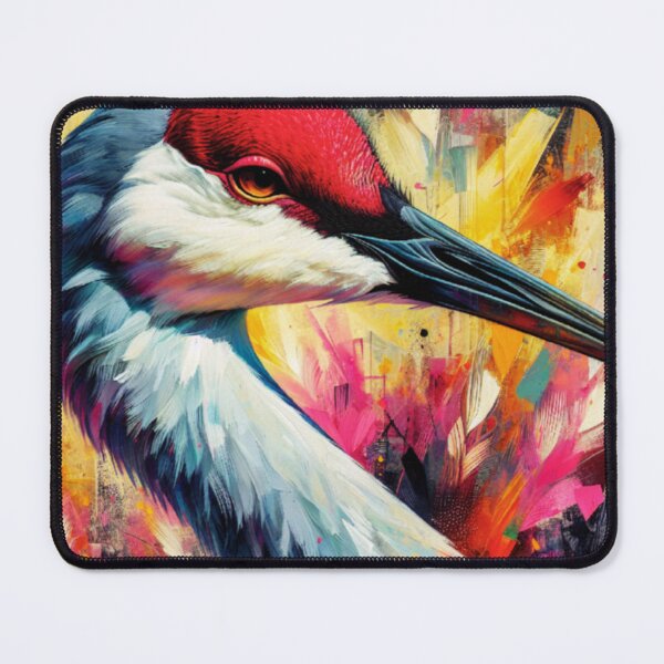 Item preview, Sandhill Crane Acrylic Art  designed and sold by TheAnimalZ00.