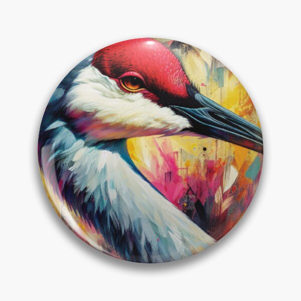 Item preview, Sandhill Crane Acrylic Art  designed and sold by TheAnimalZ00.