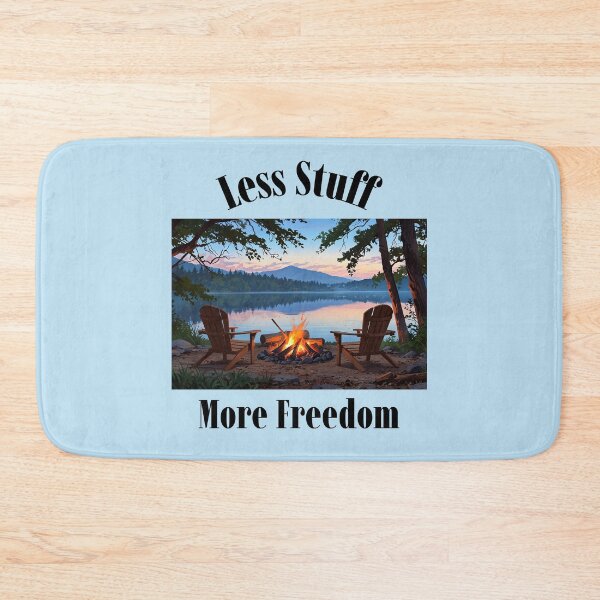 Item preview, Less Stuff More Freedom Living Simple designed and sold by Sachie's Studio.