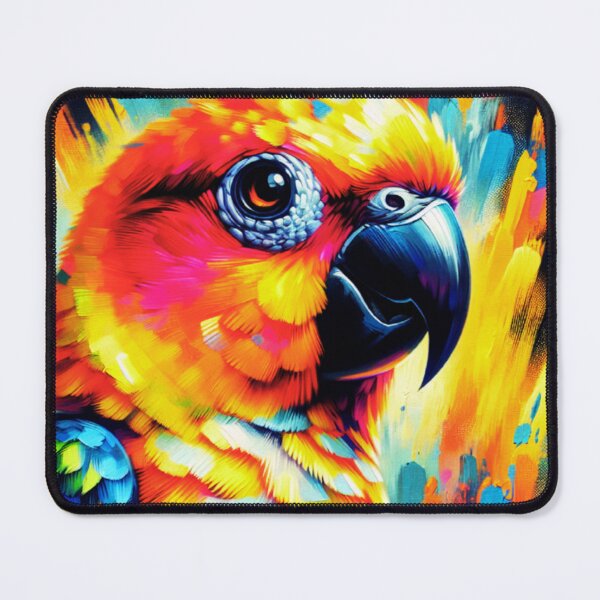 Item preview, Sun Conure Acrylic Art  designed and sold by TheAnimalZ00.