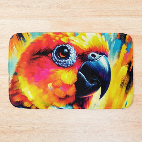 Item preview, Sun Conure Acrylic Art  designed and sold by TheAnimalZ00.