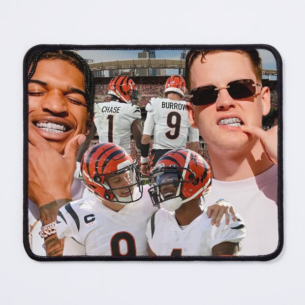 Item preview, Ja'marr Chase Joe Burrow Grills Football designed and sold by LouiseWard23.