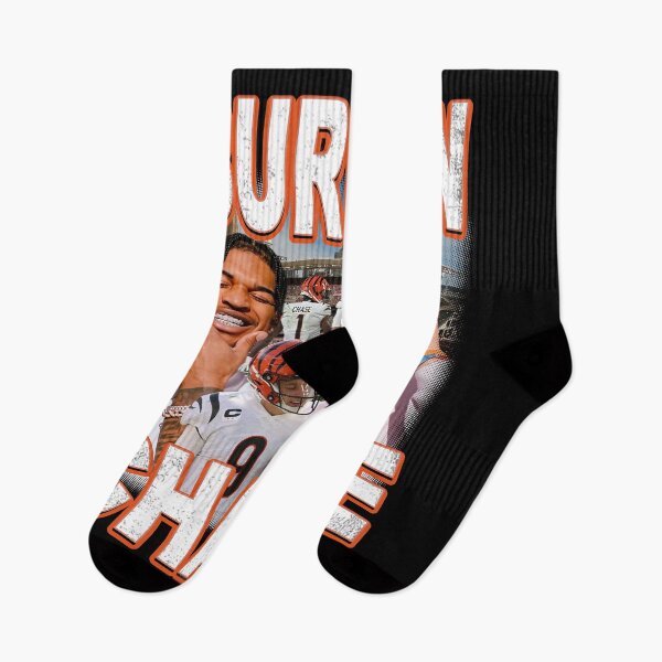 Item preview, Ja'marr Chase Joe Burrow Grills Football designed and sold by LouiseWard23.