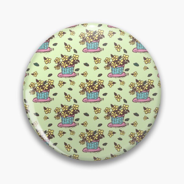 Item preview, Pastel Flower Pot Pattern designed and sold by thanratdesign.