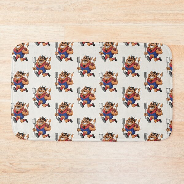 Item preview, AFL Vintage Retro 1990's Melbourne Demons Mascot designed and sold by Luke Foran Sports Art.