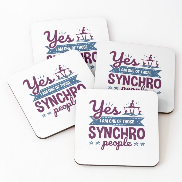 Item preview, Yes I Am One of Those Synchro People Synchronized Artistic Swimming designed and sold by jaygo.