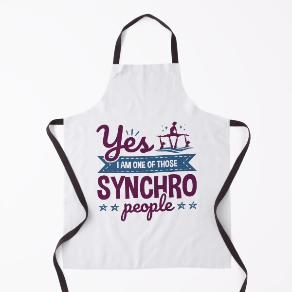 Item preview, Yes I Am One of Those Synchro People Synchronized Artistic Swimming designed and sold by jaygo.