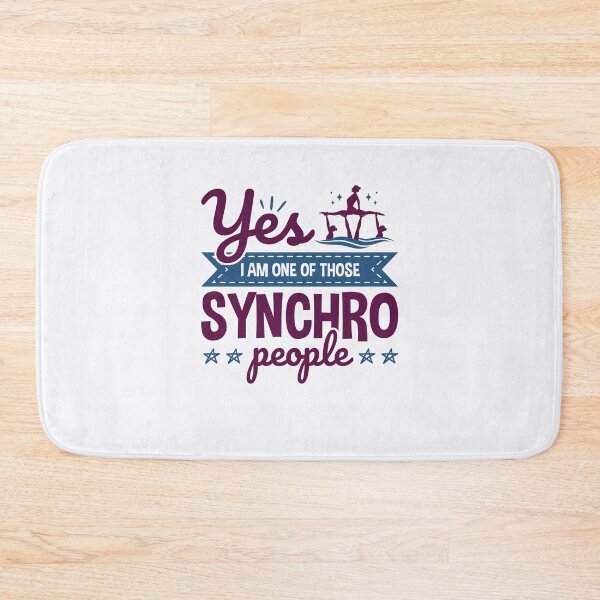 Item preview, Yes I Am One of Those Synchro People Synchronized Artistic Swimming designed and sold by jaygo.