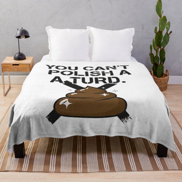Item preview, You Can't Polish a Turd Funny Sarcastic T-Shirt - Crude Humor Graphic Tee - Funny Saying Quote Shirt - Distressed Vintage Typography designed and sold by Tamer ⭐⭐⭐⭐⭐.