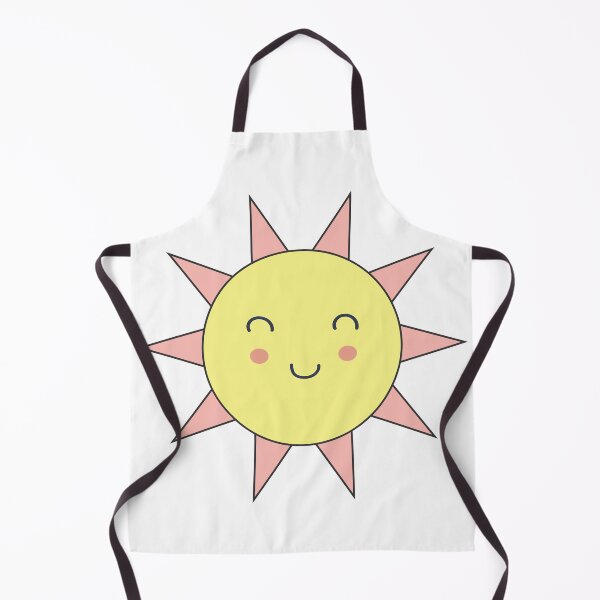 Item preview, Radiant Happy Sun Kawaii Minimalist Pastel Celestial designed and sold by risingrocket.