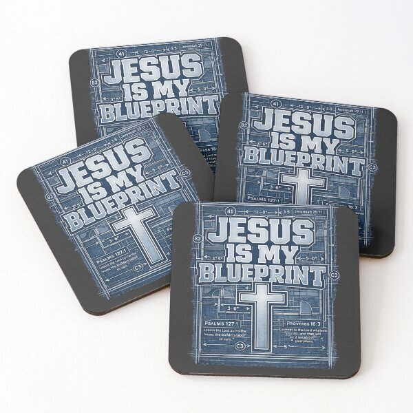 Item preview, Jesus Is My Blueprint Christian Faith Urban Graphic Tee designed and sold by CoachEkong.