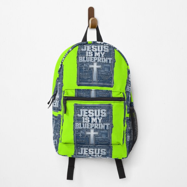 Artikelvorschau, Jesus Is My Blueprint Christian Faith Urban Graphic Tee entworfen und verkauft von CoachEkong.